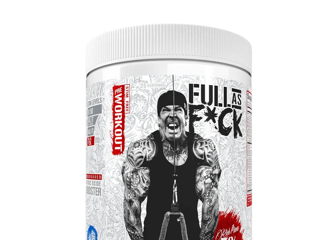 Full As F*ck Nitric Oxide Booster & Non-Stim Pre-Workout - New Heights Supplements
