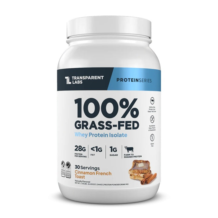 100% Grass-Fed Whey Protein Isolate 2lb - New Heights Supplements