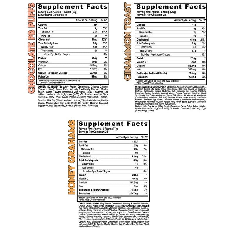 Protein Multi-Source Protein Cinnamon Toast Cereal - New Heights Supplements