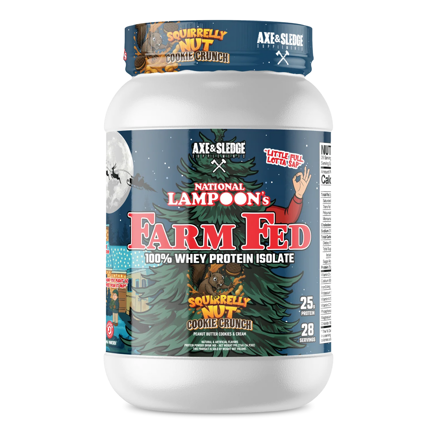 Axe and Sledge Farm Fed Protein Powder