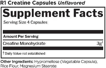 Creatine 120 Capsules | 30 Serving - New Heights Supplements