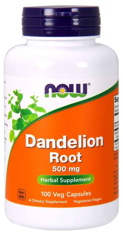 Dandelion Root 500 mg 100 Veg Capsules - New Heights Supplements
