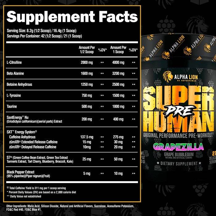Super-Human Pre Workout - New Heights Supplements