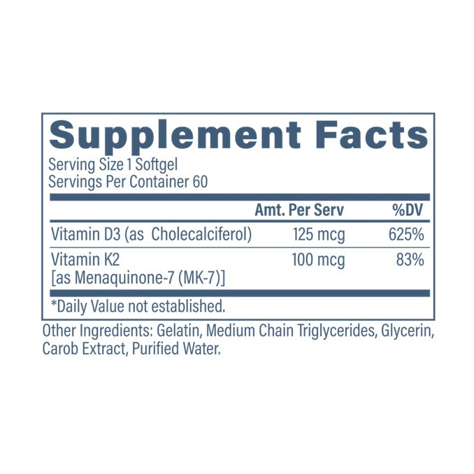 Vitamin K2 & D3 - New Heights Supplements