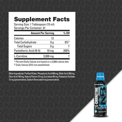 LeanShots L-Carnitine 3000mg - New Heights Supplements