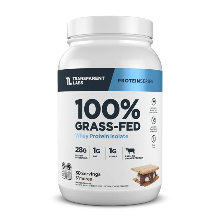 100% Grass-Fed Whey Protein Isolate 2lb - New Heights Supplements