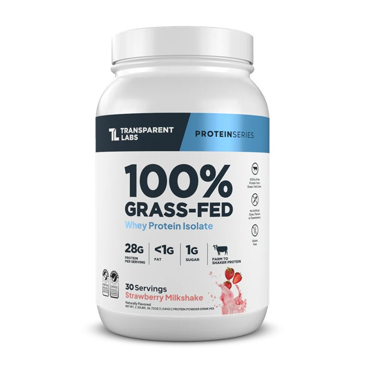 100% Grass-Fed Whey Protein Isolate 2lb - New Heights Supplements
