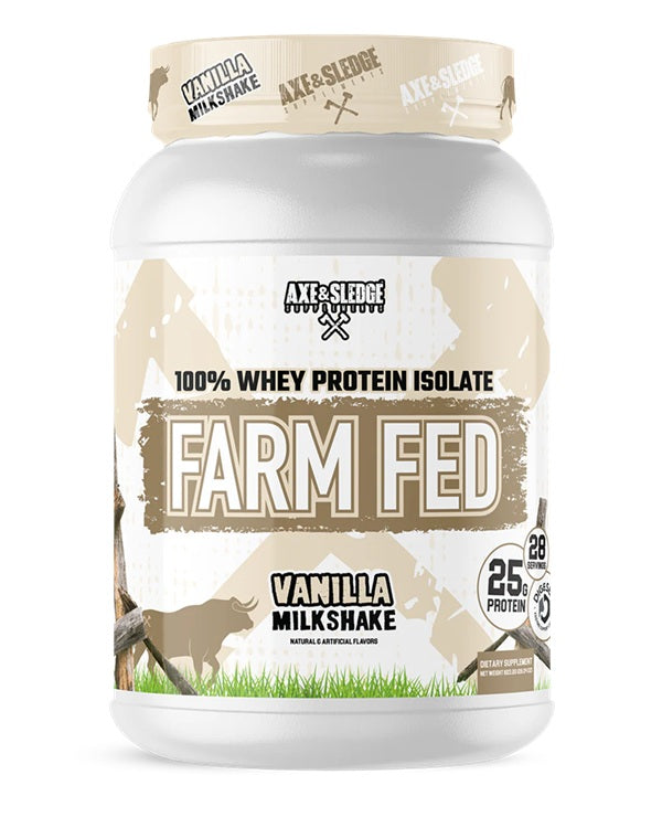 Axe and Sledge Farm Fed Protein Powder - New Heights Supplements