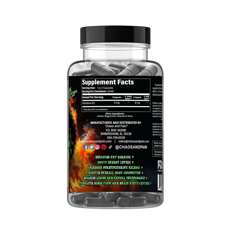 Cannibal Inferno Yo 60 Capsules