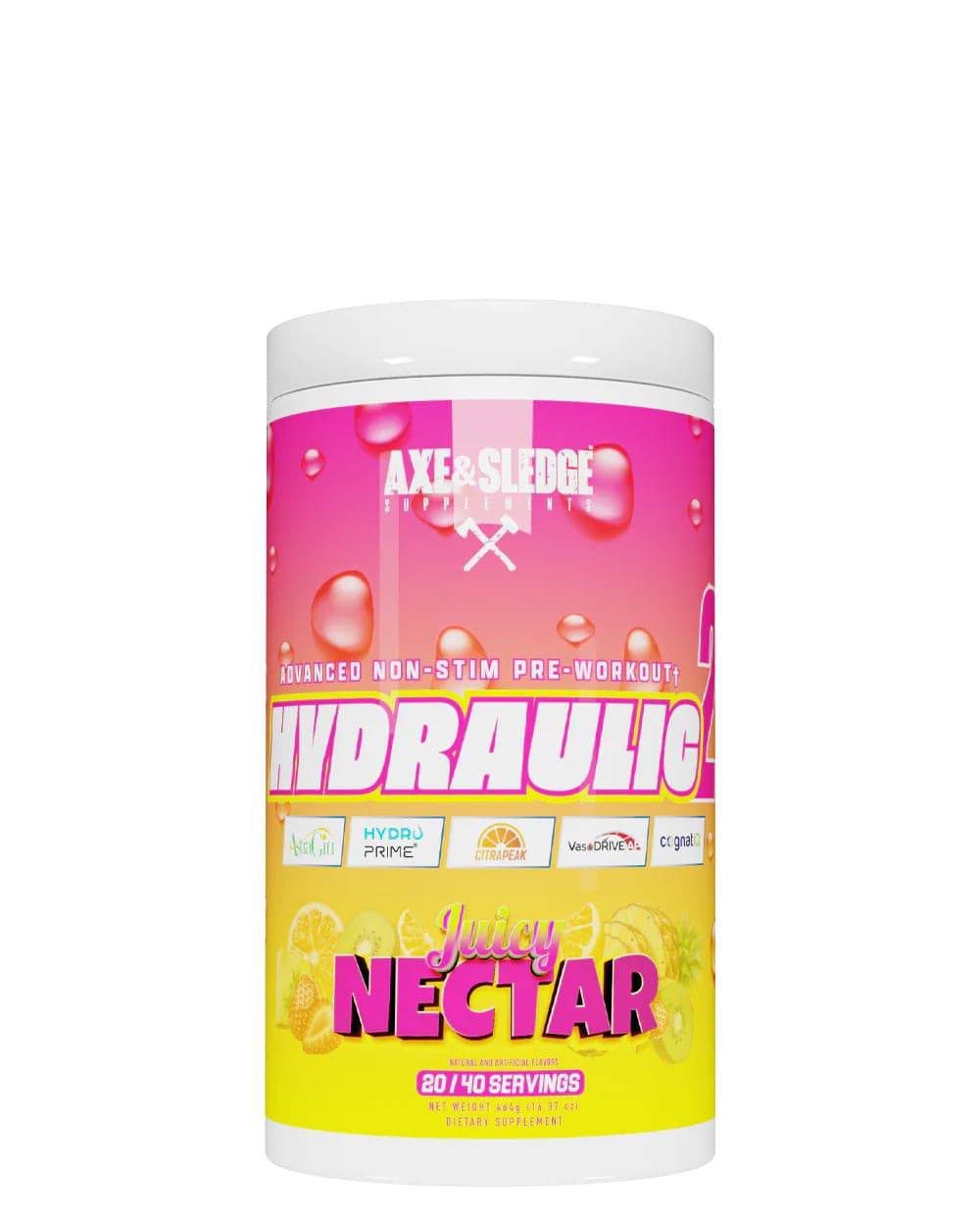 Hydraulic V2 Non-Stimulant Pre-Workout - New Heights Supplements