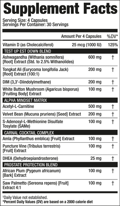 Muscle Test Legacy 180 Capsules