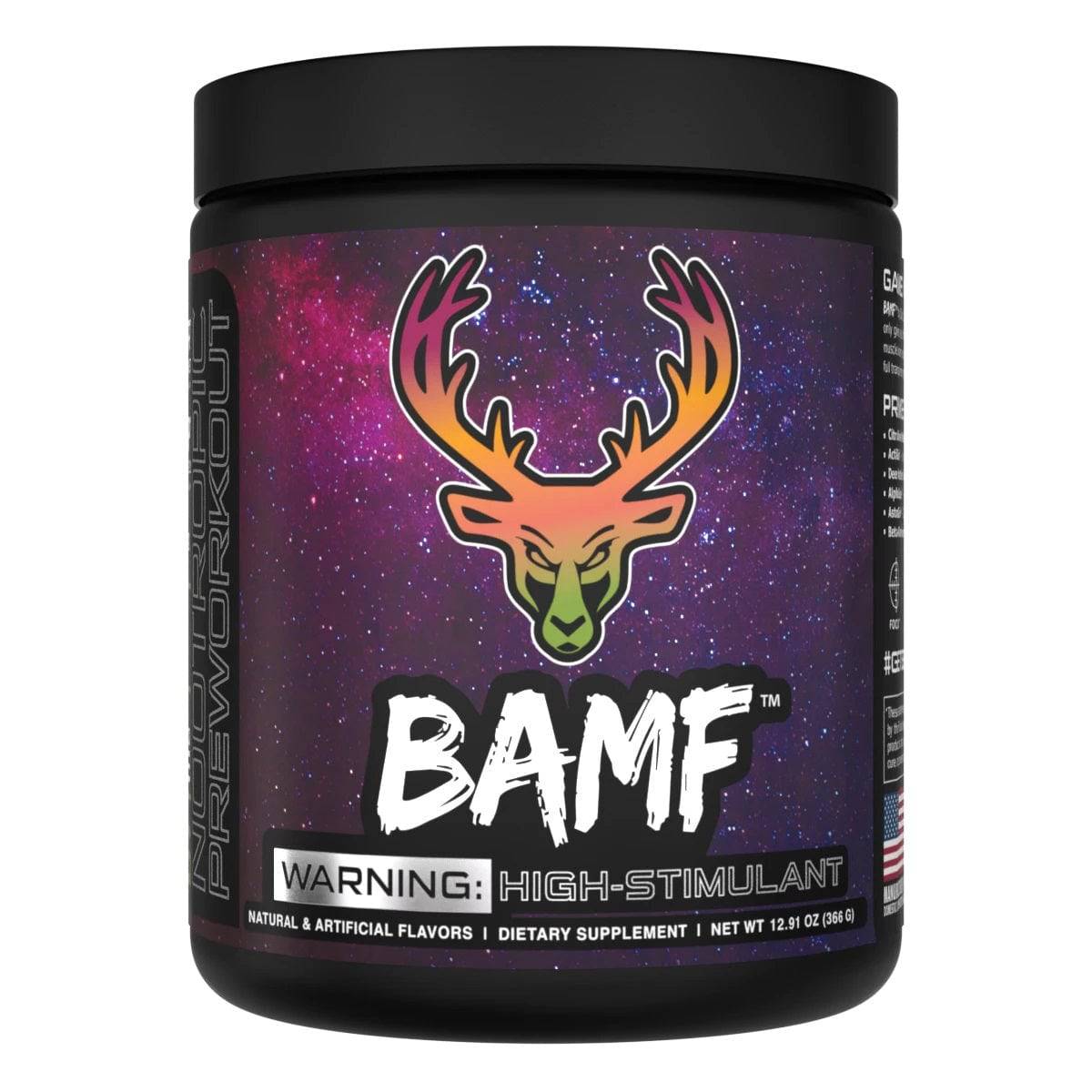 BAMF Pre-Workout 30 Servings - New Heights Supplements