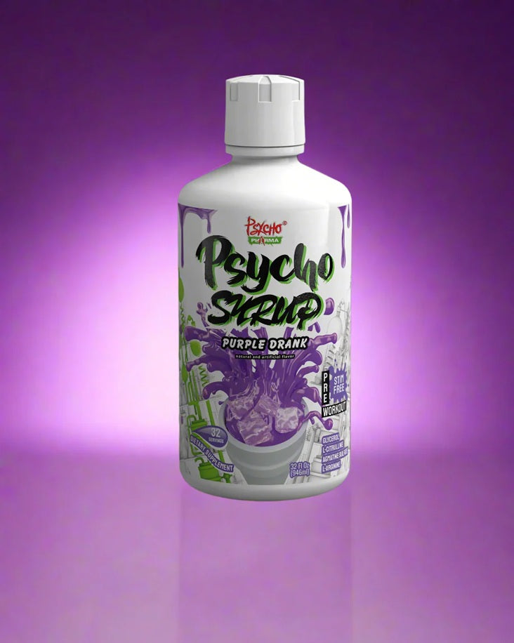 Psycho Syrup Purple Drank 32oz - New Heights Supplements