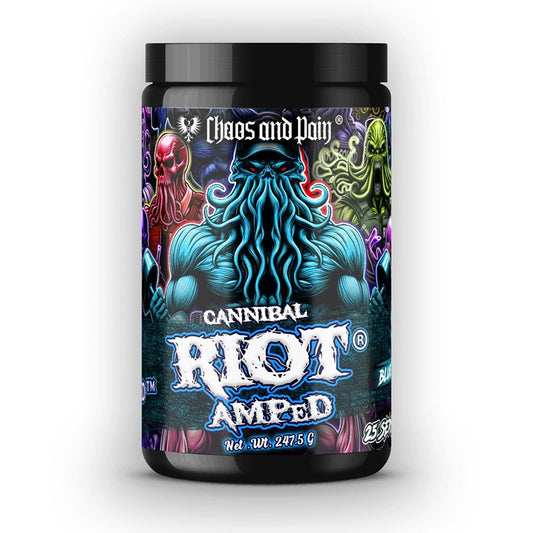 Cannibal Riot AMPeD Pre-Workout - New Heights Supplements