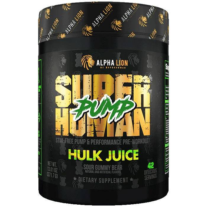SuperHuman Pump Non-Stimulant Pre-Workout - New Heights Supplements