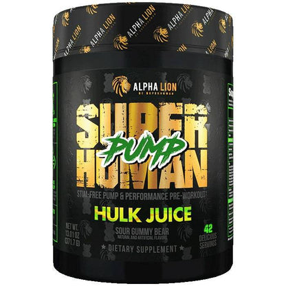 SuperHuman Pump Non-Stimulant Pre-Workout - New Heights Supplements