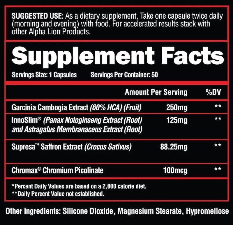 Cravings Killer – All-Natural Cravings and Appetite Control - 50 - New Heights Supplements