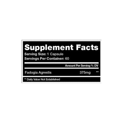 Chemical F - Fadogia Agrestis  60 Capsules