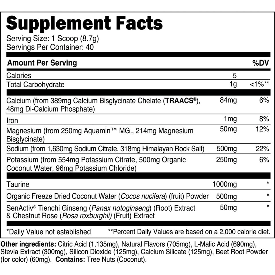 Hydrate 40 Servings - New Heights Supplements