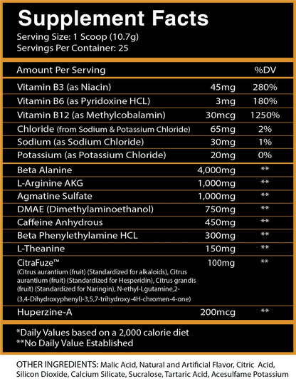 God of War Pre-Workout
