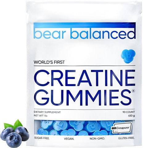 Creatine Gummies 90ct Blueberry - New Heights Supplements