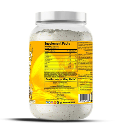Cannibal Inferno Whey - Lemon Meringue Madness