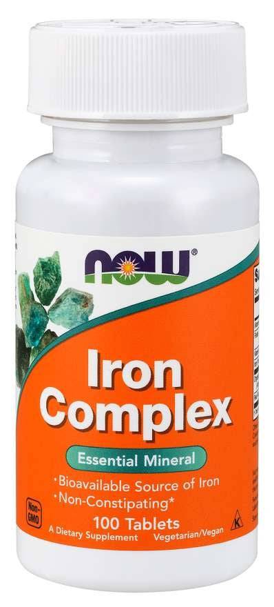Iron Complex Vegetarian Tablets - New Heights Supplements