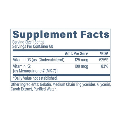 Vitamin K2 & D3 - New Heights Supplements