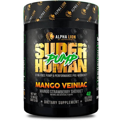 SuperHuman Pump Non-Stimulant Pre-Workout - New Heights Supplements