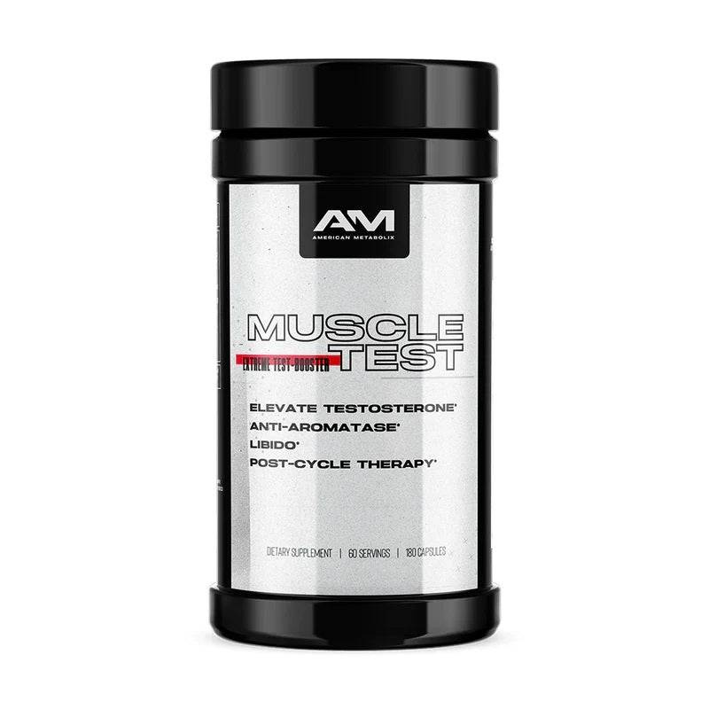 American Metabolix MuscleTest Testosterone Booster 180ct - New Heights Supplements
