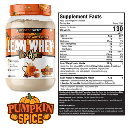 Lean Whey Iso-Hyro Protein 2lb