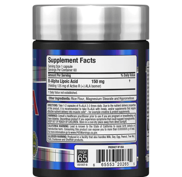 R-ALA 60ct - New Heights Supplements