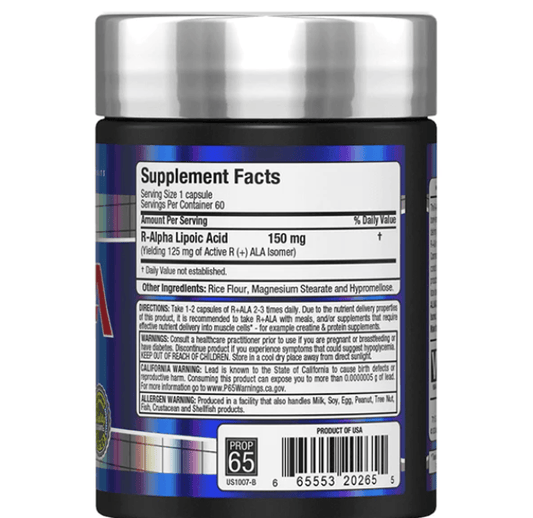 R-ALA 60ct - New Heights Supplements