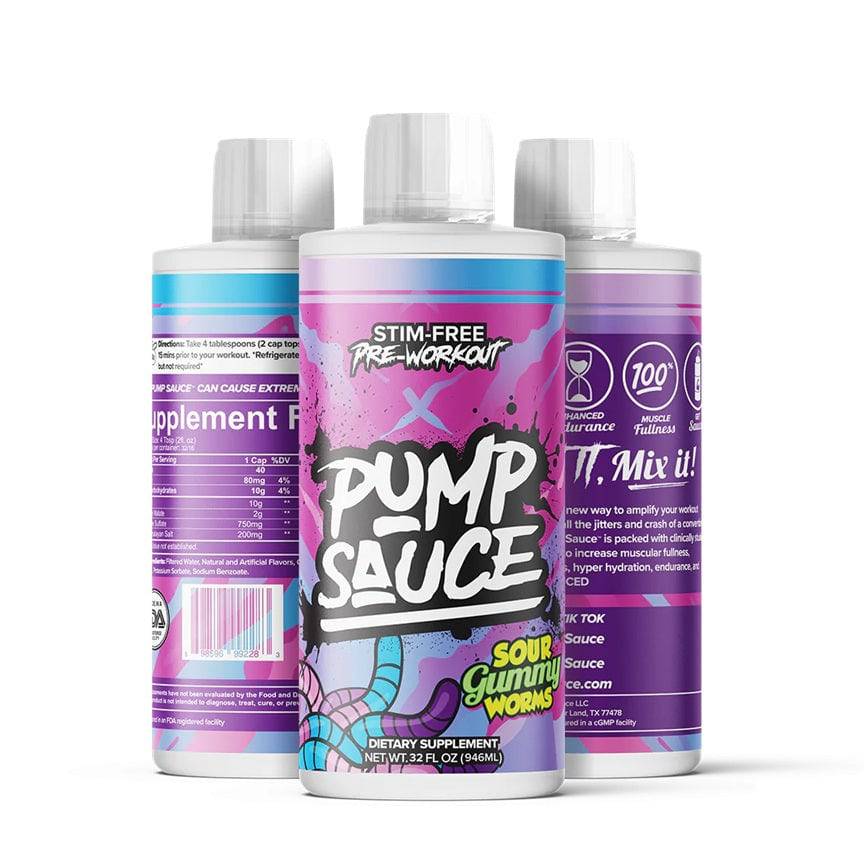 Pump Sauce Liquid Pre-Workout - New Heights Supplements