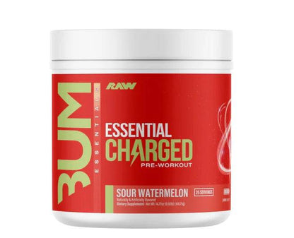 CBUM Essential Charged Pre-Wrokout Sour Watermelon - New Heights Supplements