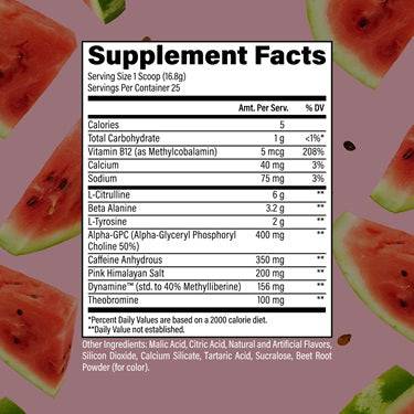 CBUM Essential Charged Pre-Wrokout Sour Watermelon - New Heights Supplements