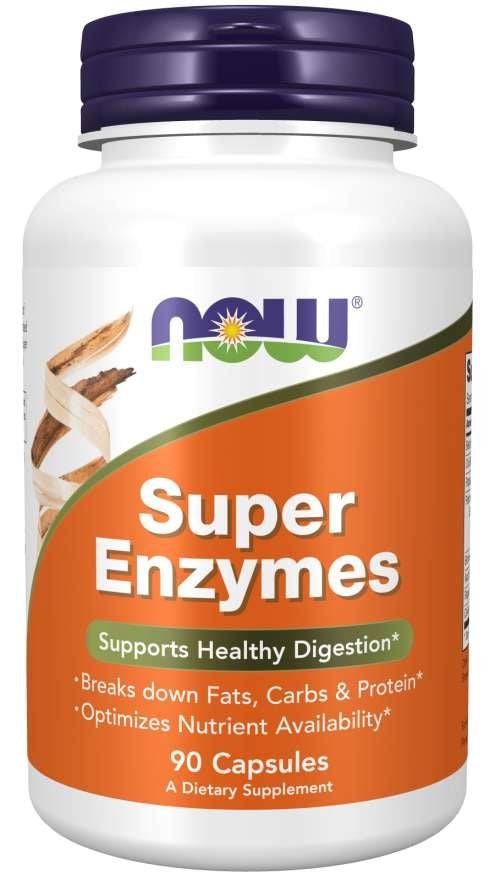 NOW FOODS Super Enzyme Capsules 90ct - New Heights Supplements