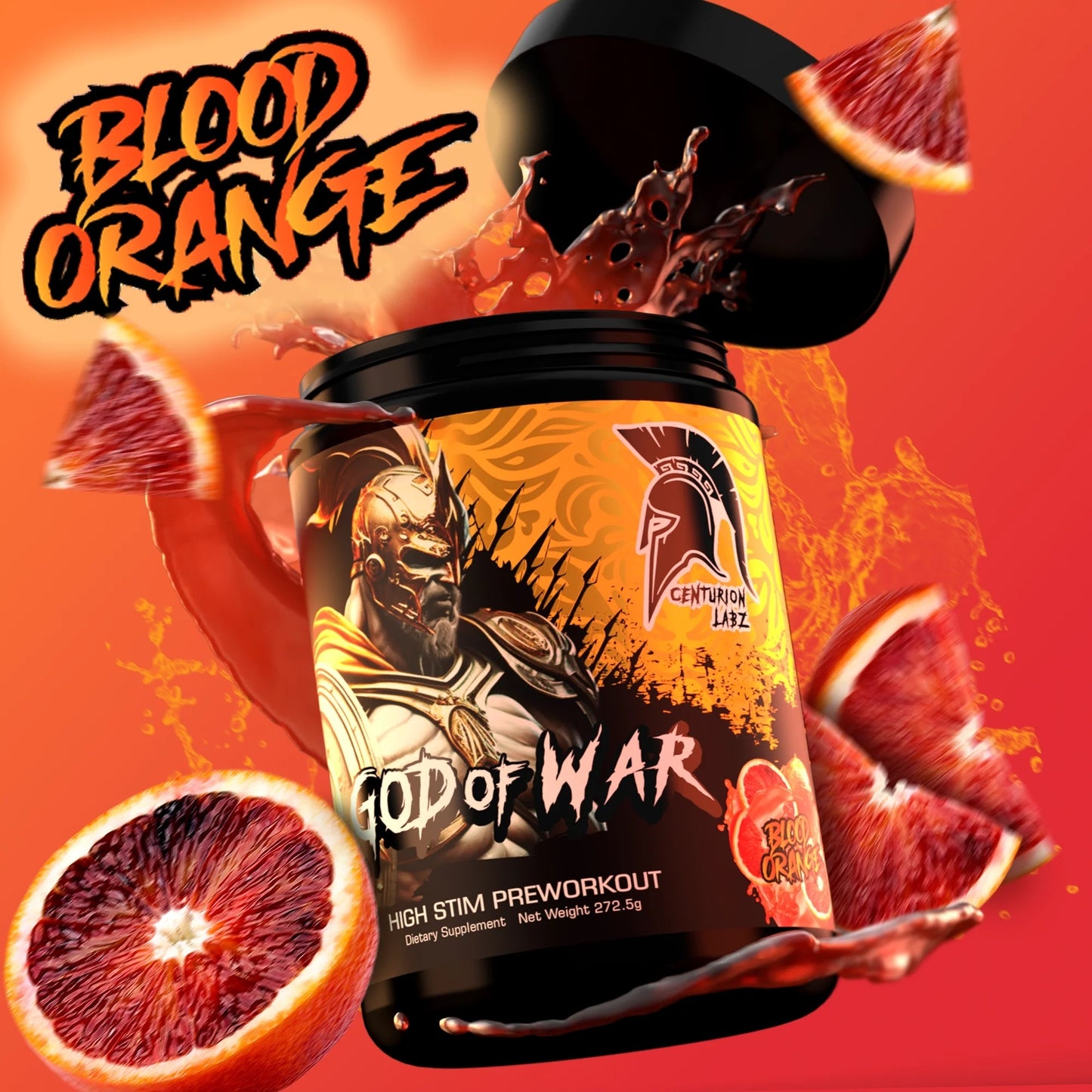 God of War Blood Orange - New Heights Supplements