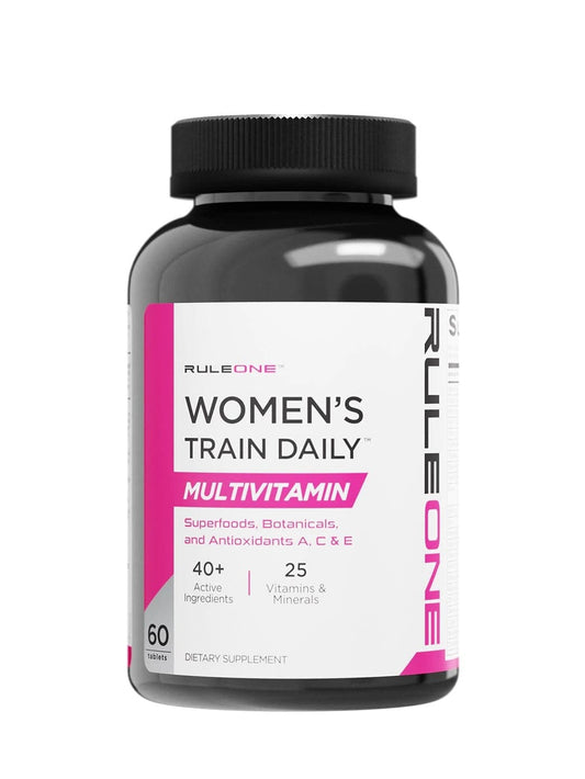 Rule1  Womens Train Daily 60 Tablets - New Heights Supplements